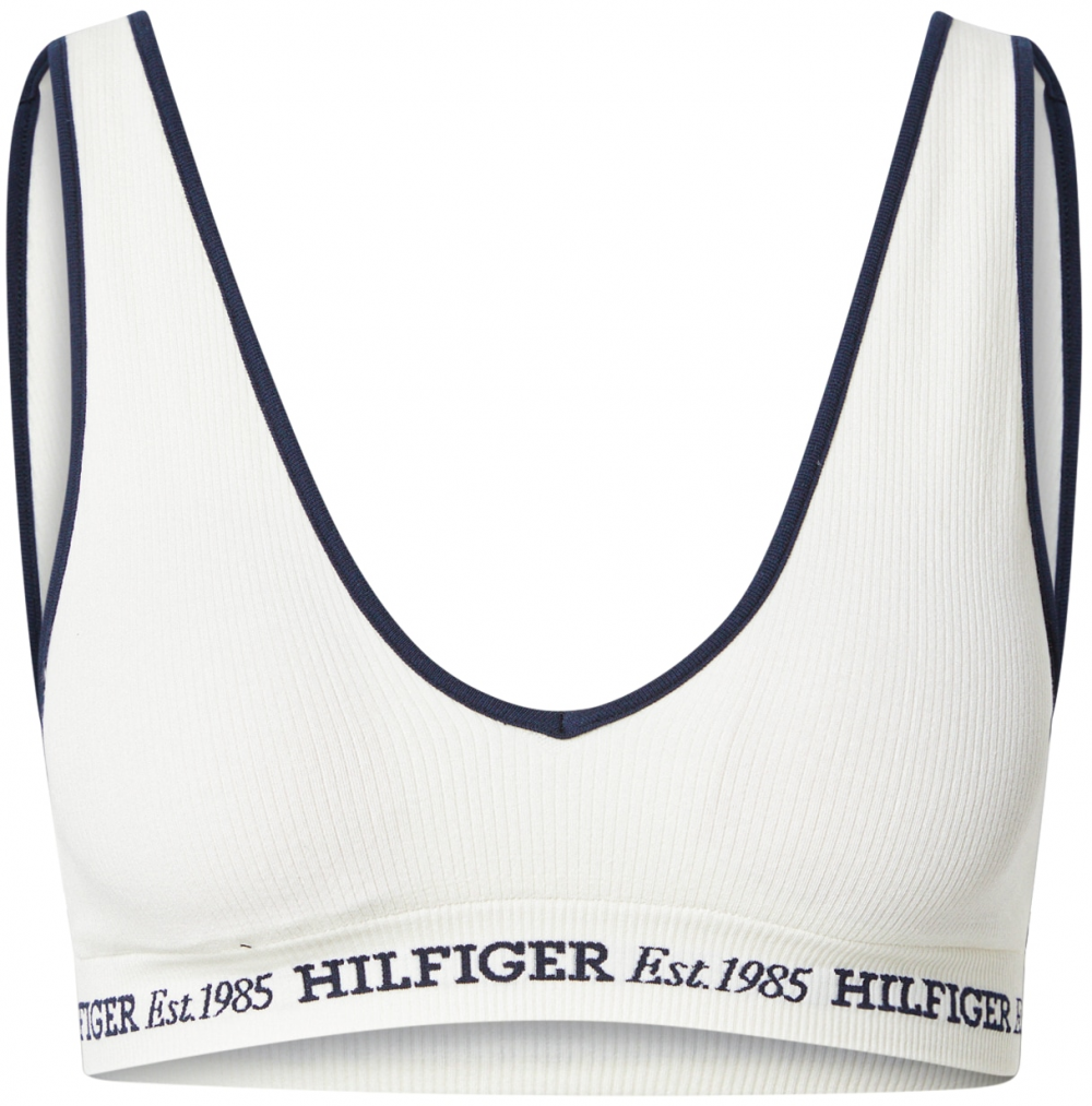 Tommy Hilfiger Underwear Podprsenka  čierna / biela