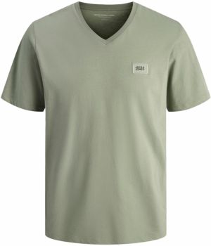 JACK & JONES Tričko 'JCOREACH'  kaki