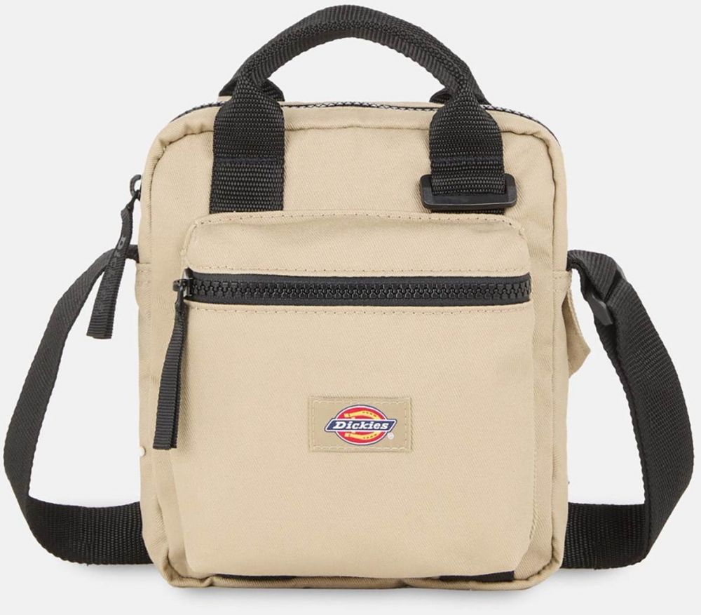 DICKIES Taška cez rameno 'Moreauville'  kaki / čierna