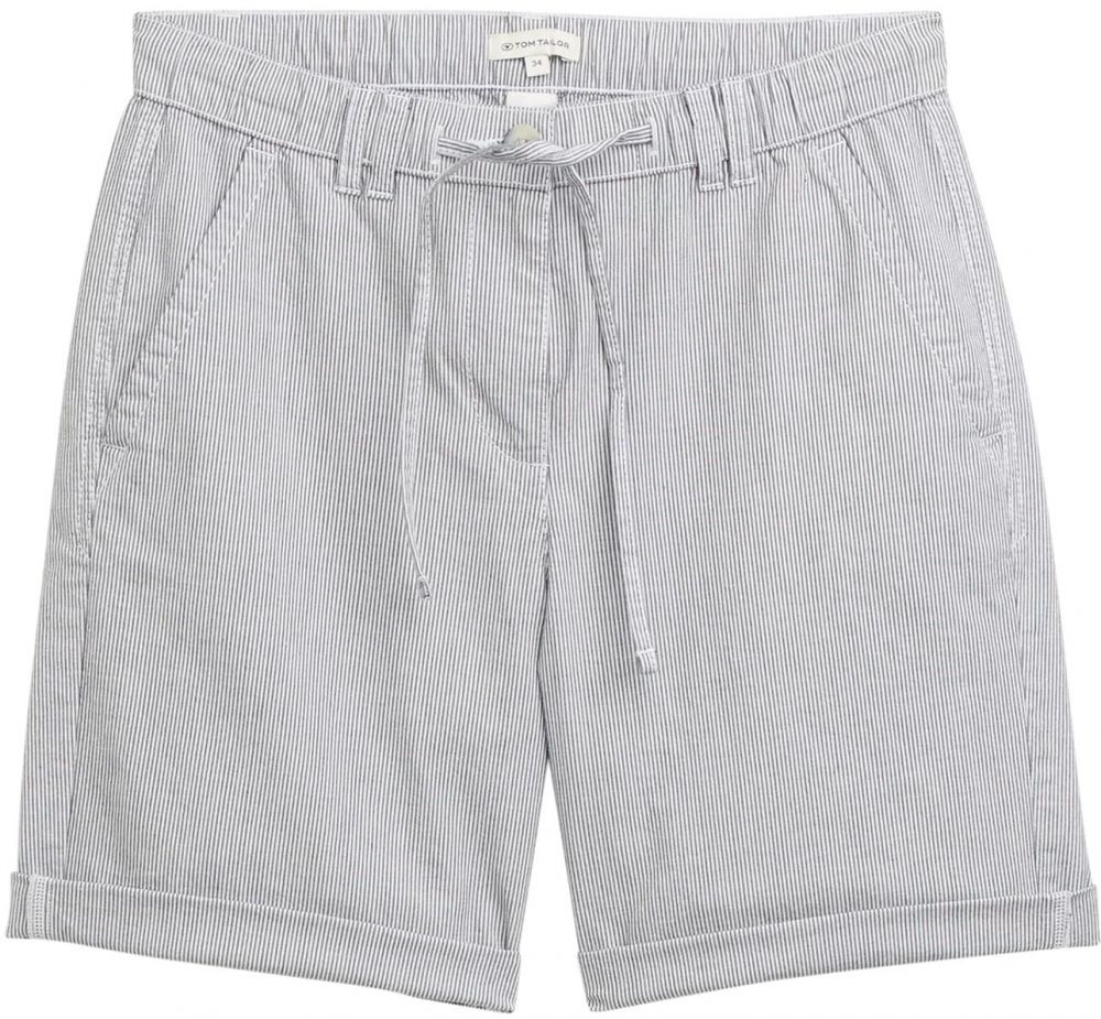 TOM TAILOR Chino nohavice  tmavomodrá / biela