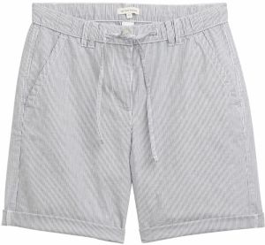 TOM TAILOR Chino nohavice  tmavomodrá / biela
