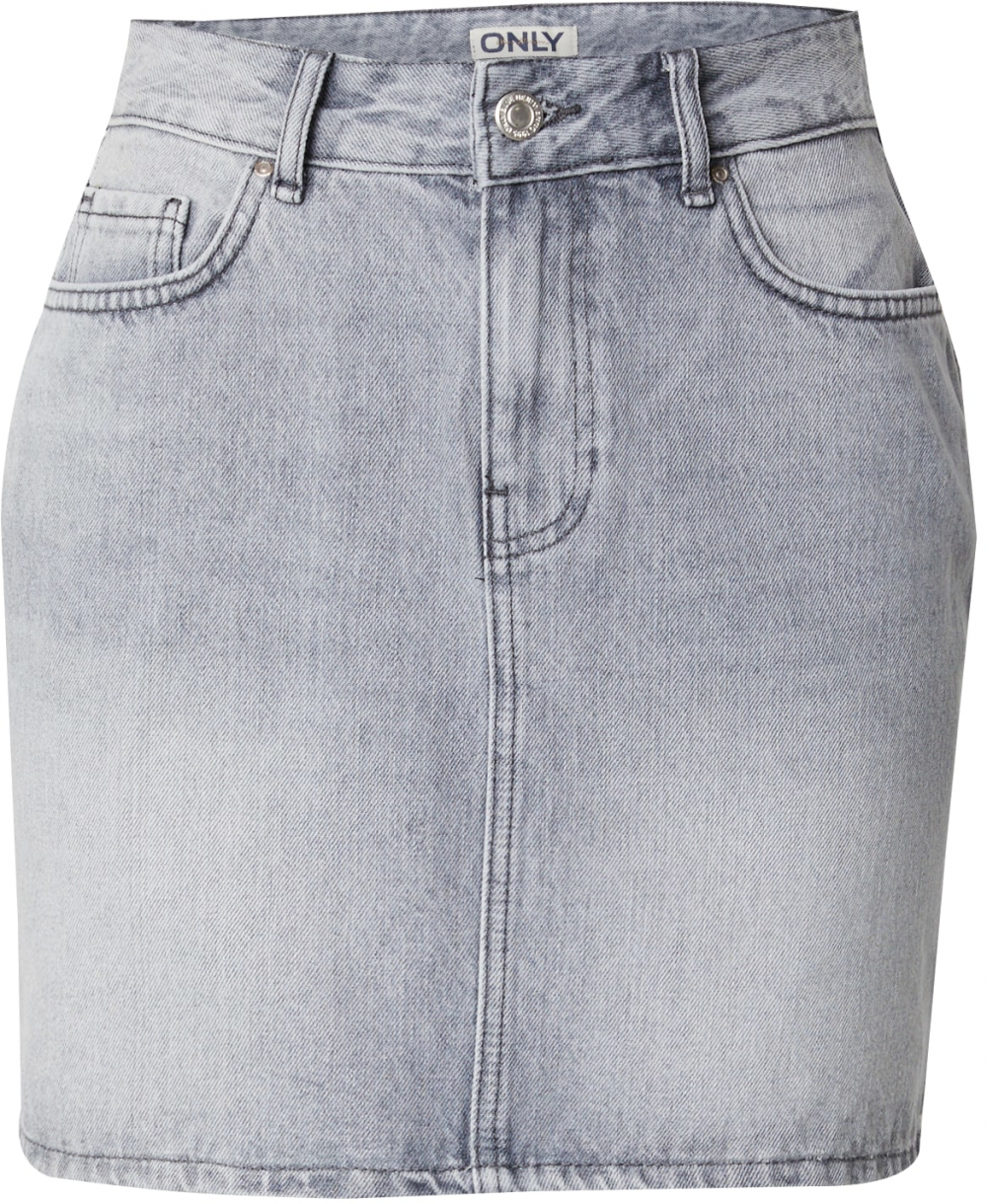 ONLY Sukňa 'Stella'  sivý denim