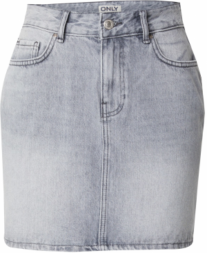 ONLY Sukňa 'Stella'  sivý denim