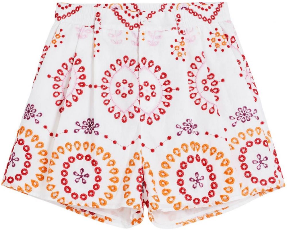 Desigual Nohavice  zmiešané farby / biela