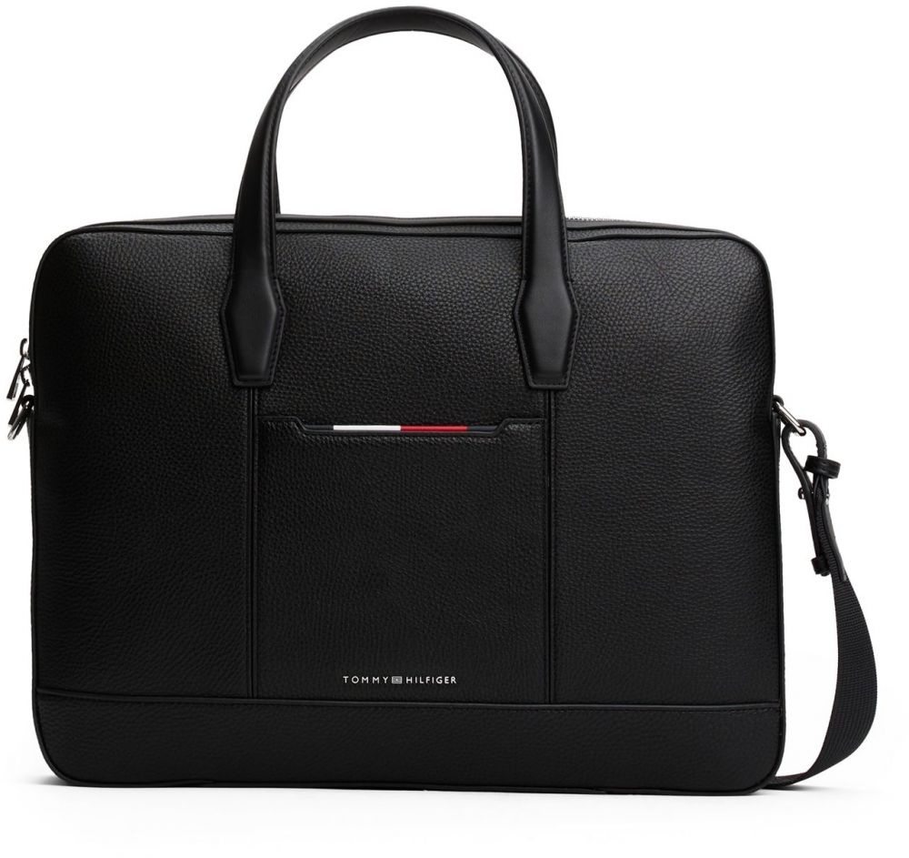 TOMMY HILFIGER Taška na notebook  čierna