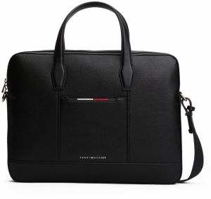 TOMMY HILFIGER Taška na notebook  čierna