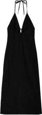 Bershka Večerné šaty  čierna