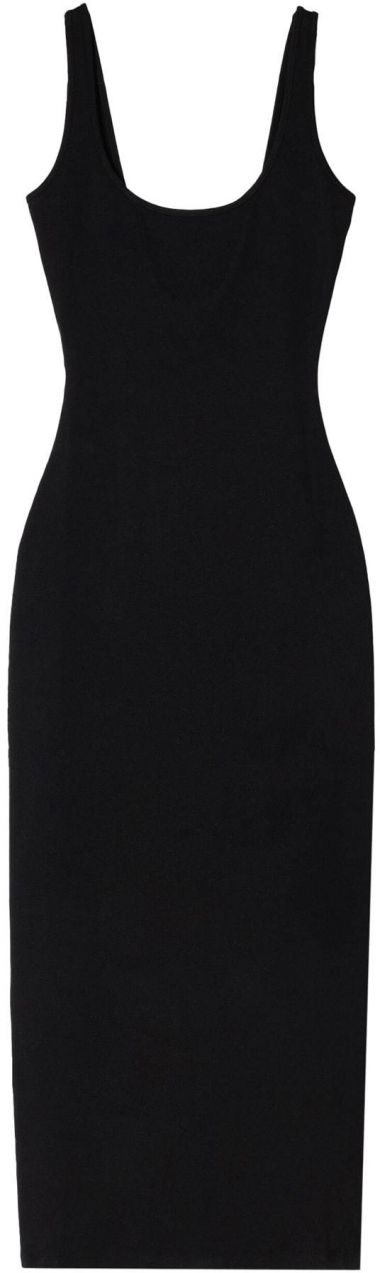 Bershka Šaty  čierna