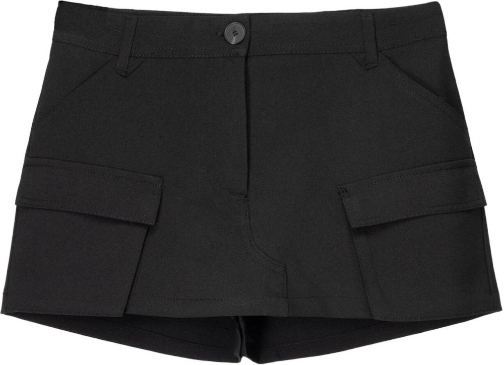 Bershka Sukňa  čierna