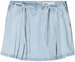 Bershka Sukňa  svetlomodrá