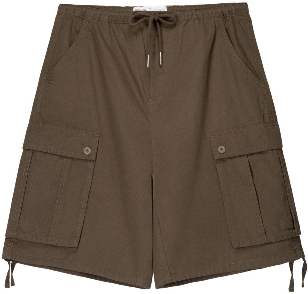Bershka Kapsáče  tmavobéžová