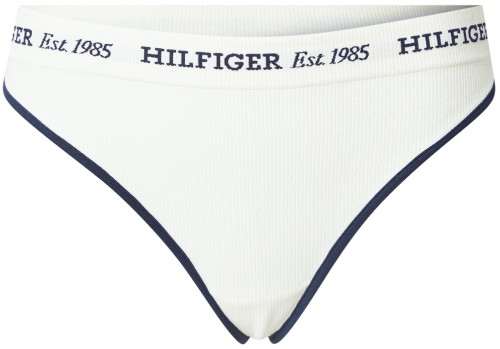 Tommy Hilfiger Underwear Tangá  námornícka modrá / biela