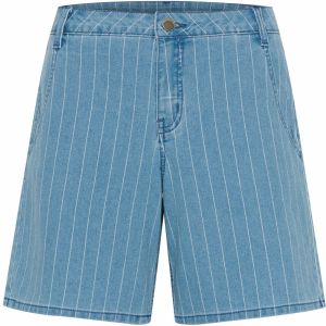 CULTURE Nohavice 'CU Renny'  modrá denim / biela