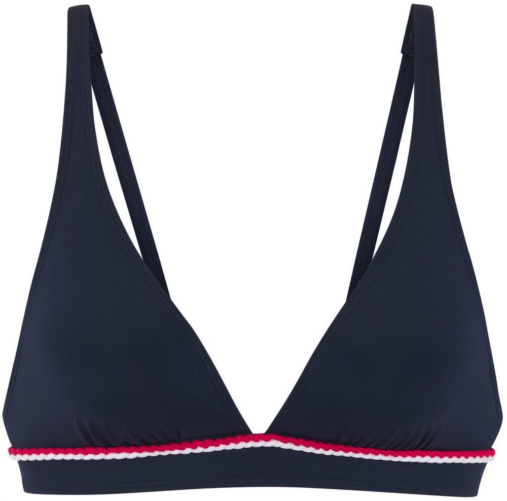 s.Oliver Bikinový top  námornícka modrá / červená / biela
