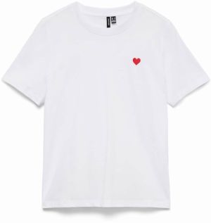 VERO MODA Tričko 'VMPAULINA'  biela