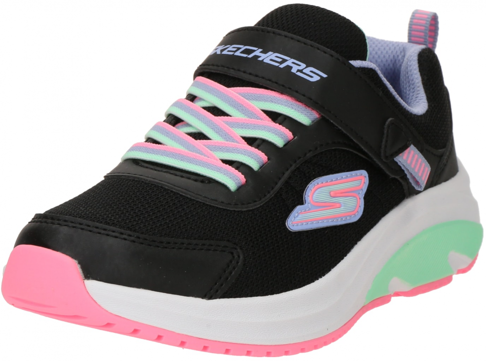 SKECHERS Nízke tenisky  nefritová / orgovánová / svetloružová / čierna