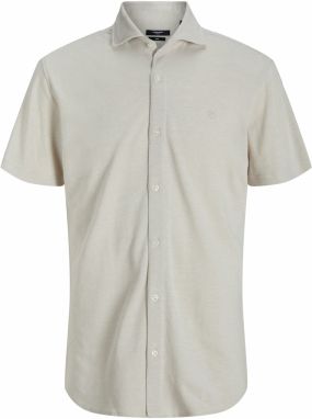 Jack & Jones Premium Košeľa 'JPRBLALANCE'  striebornosivá