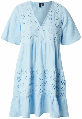 VERO MODA Šaty 'VMNATALI'  svetlomodrá
