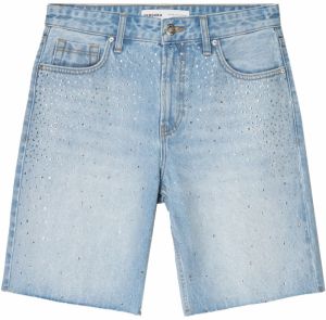 Bershka Džínsy  svetlomodrá / priehľadná
