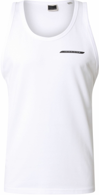 JACK & JONES Tričko 'JCOFUSION'  čierna / biela