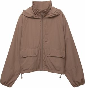 Pull&Bear Prechodná bunda  hnedá