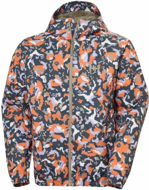 HELLY HANSEN Prechodná bunda  námornícka modrá / svetlomodrá / oranžová / biela