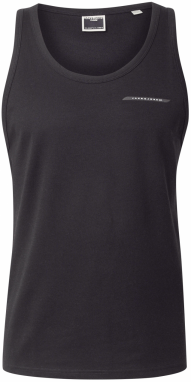 JACK & JONES Tričko 'JCOFUSION'  čierna / biela