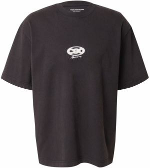 JACK & JONES Tričko 'JCOSTRATUS'  béžová / čierna / biela