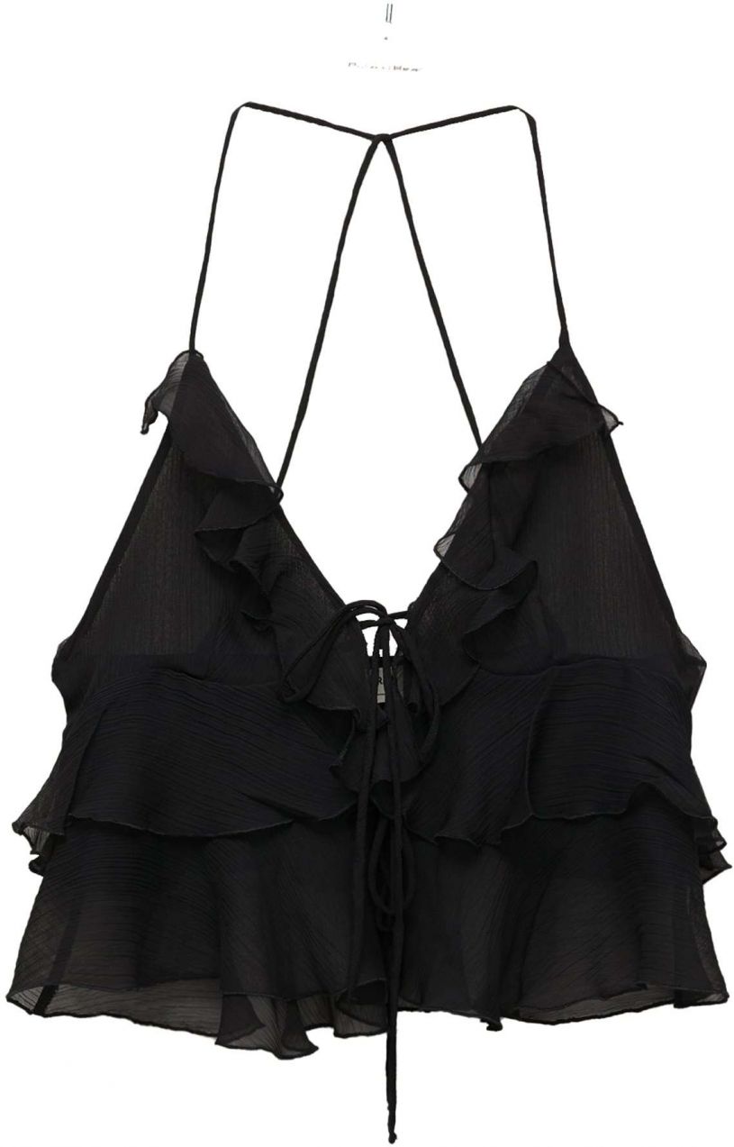 Pull&Bear Top  čierna