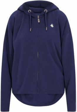 DreiMaster Vintage Tepláková bunda  námornícka modrá / biela