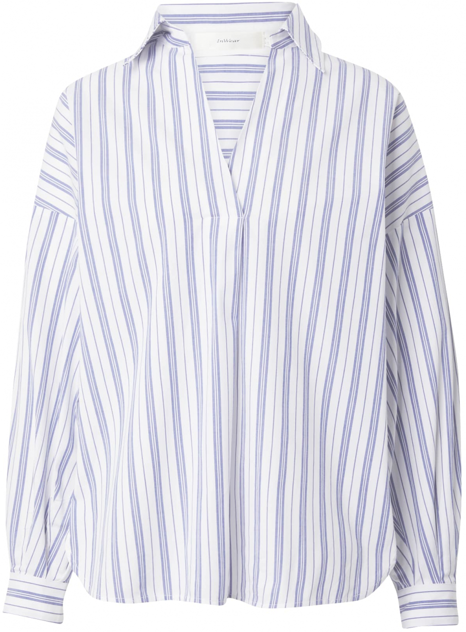 InWear Blúzka 'LulaIW'  modrá / biela