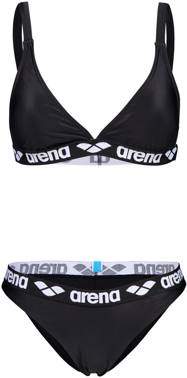 ARENA Športové bikiny 'Elastic Solid'  čierna / biela