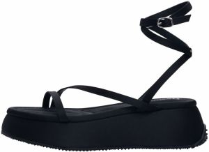 Desigual Remienkové sandále  čierna