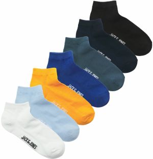 JACK & JONES Ponožky 'JACCHESTER'  modrá / námornícka modrá / pastelovo modrá / zlatá žltá / biela