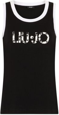 Liu Jo Top  čierna / šedobiela