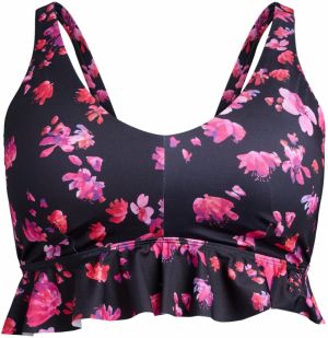 Swim by Zizzi Bikinový top 'Senya'  tmavomodrá / tmavofialová / ružová / grenadínová