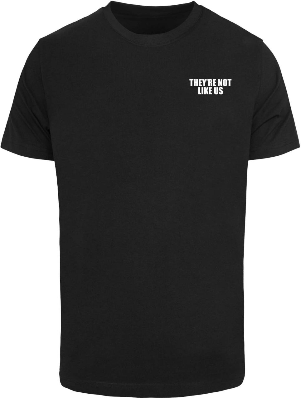 Mister Tee Tričko 'They're Not Like Us'  čierna / biela