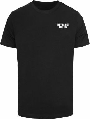 Mister Tee Tričko 'They're Not Like Us'  čierna / biela