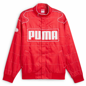 PUMA Prechodná bunda 'Archive Seasonal'  červená / biela
