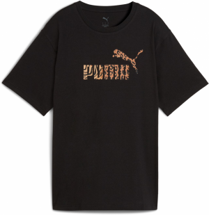 PUMA Funkčné tričko 'Ess'  pueblo / svetlohnedá / čierna