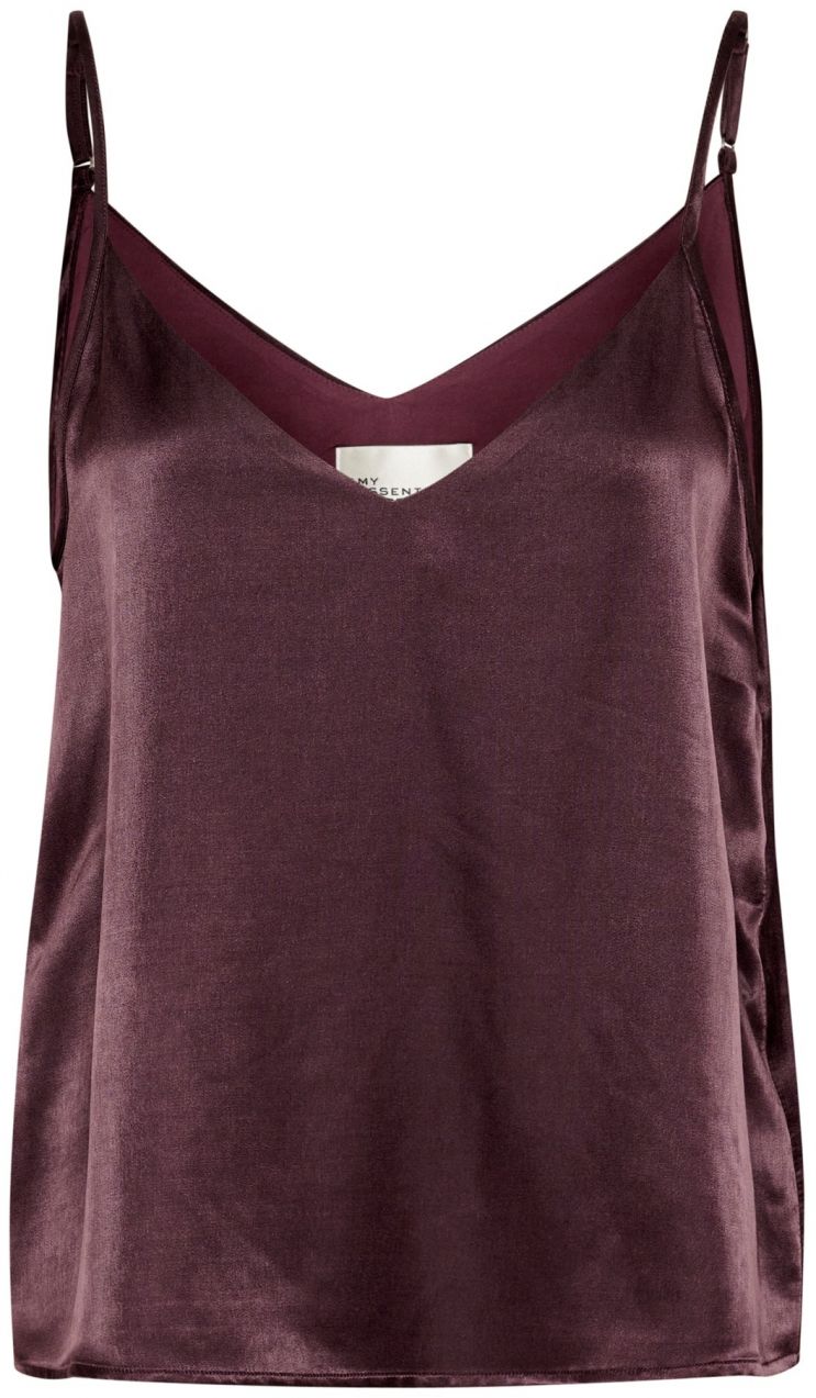 My Essential Wardrobe Top 'Estelle'  čokoládová