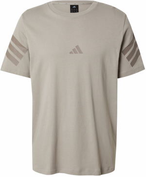 ADIDAS SPORTSWEAR Funkčné tričko 'FI'  tmelová / tmavobéžová