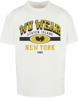 WU Wear Tričko  žltá / čierna / biela