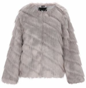 myMo at night Prechodná bunda  sivá