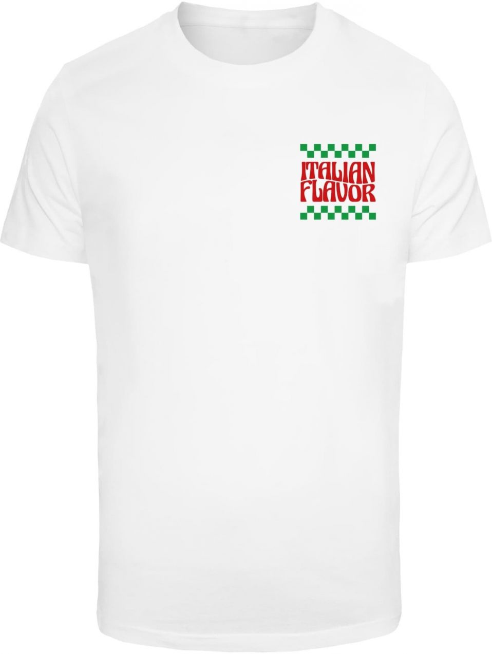 Mister Tee Tričko 'Flavor Italiano'  zelená / červená / biela