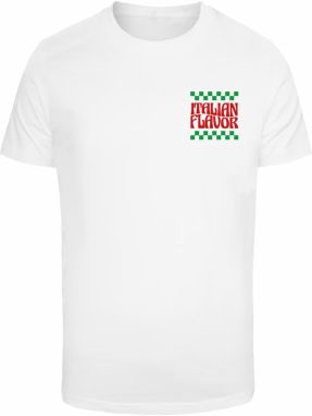 Mister Tee Tričko 'Flavor Italiano'  zelená / červená / biela