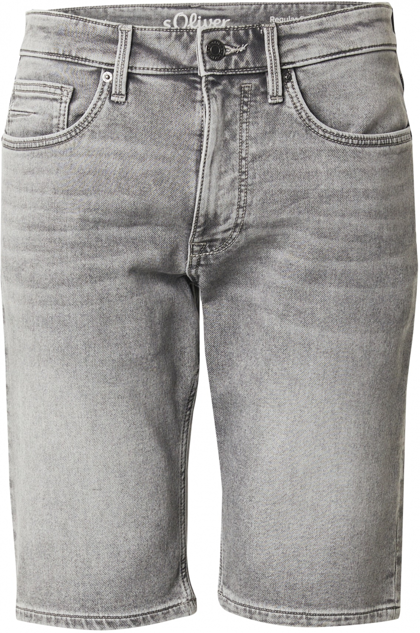 s.Oliver Džínsy  sivý denim