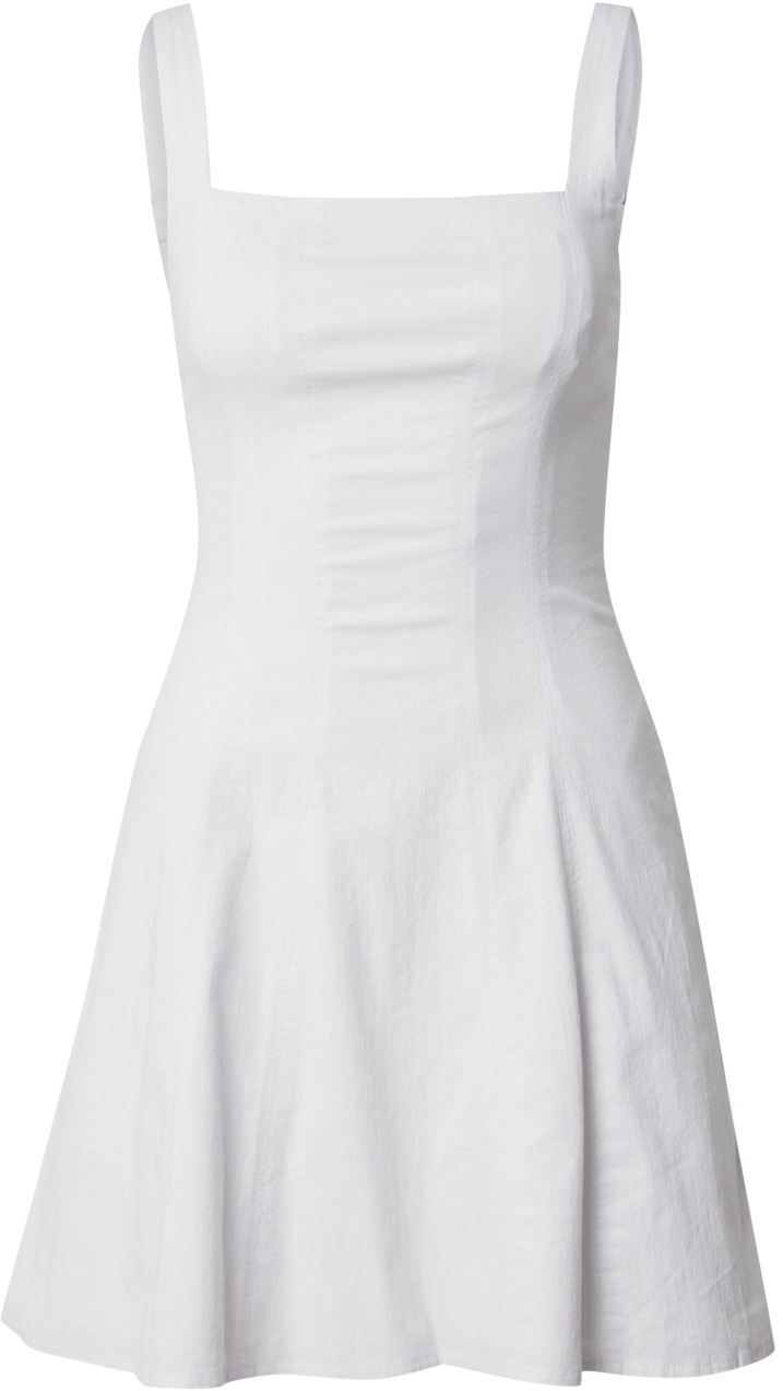 Abercrombie & Fitch Letné šaty 'MILA CLASSIC'  biela