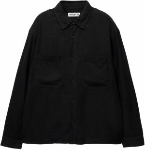 Pull&Bear Košeľa  čierna