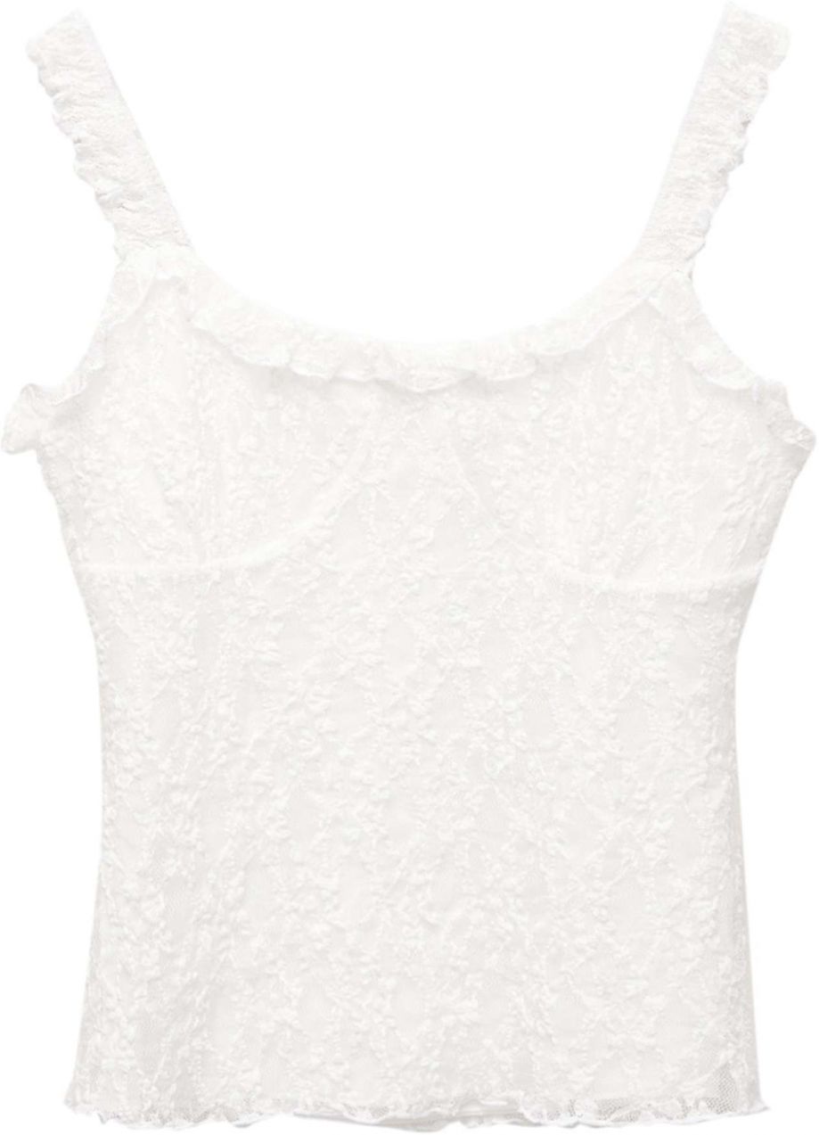 Pull&Bear Top  biela